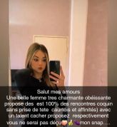 Je suis une jeune fille disponible